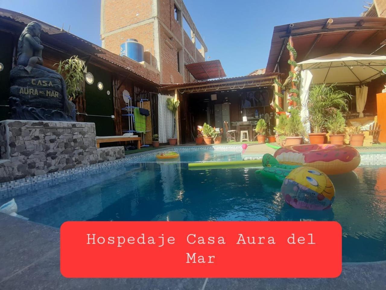 Casa Aura Del Mar Hotel Mancora Bagian luar foto